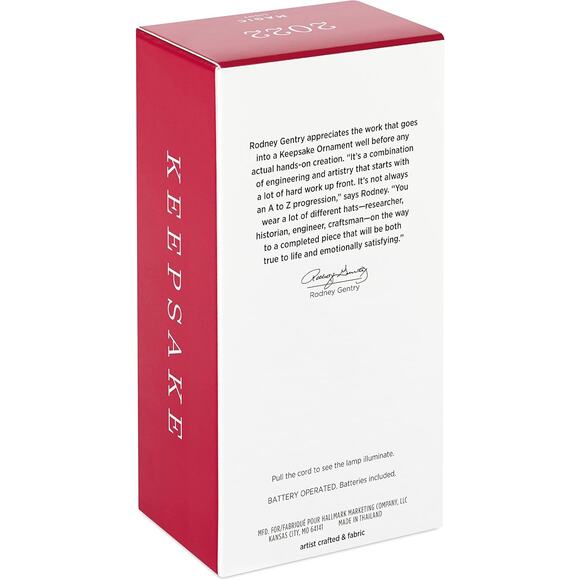 Hallmark Ornament 2022 - A Christmas Story Leg Lamp - Its Glorious - Picture 4 of 5